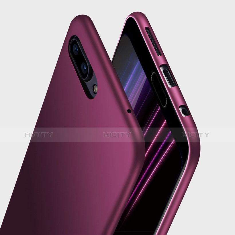 Silikon Hülle Handyhülle Ultra Dünn Schutzhülle S05 für Huawei Honor 10 Violett