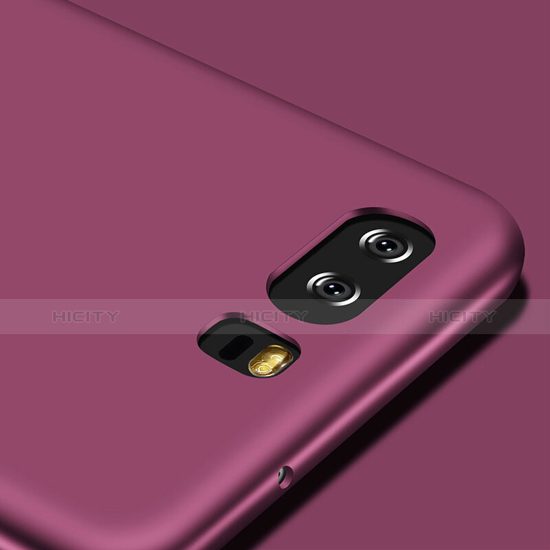 Silikon Hülle Handyhülle Ultra Dünn Schutzhülle S05 für Huawei P10 Violett groß