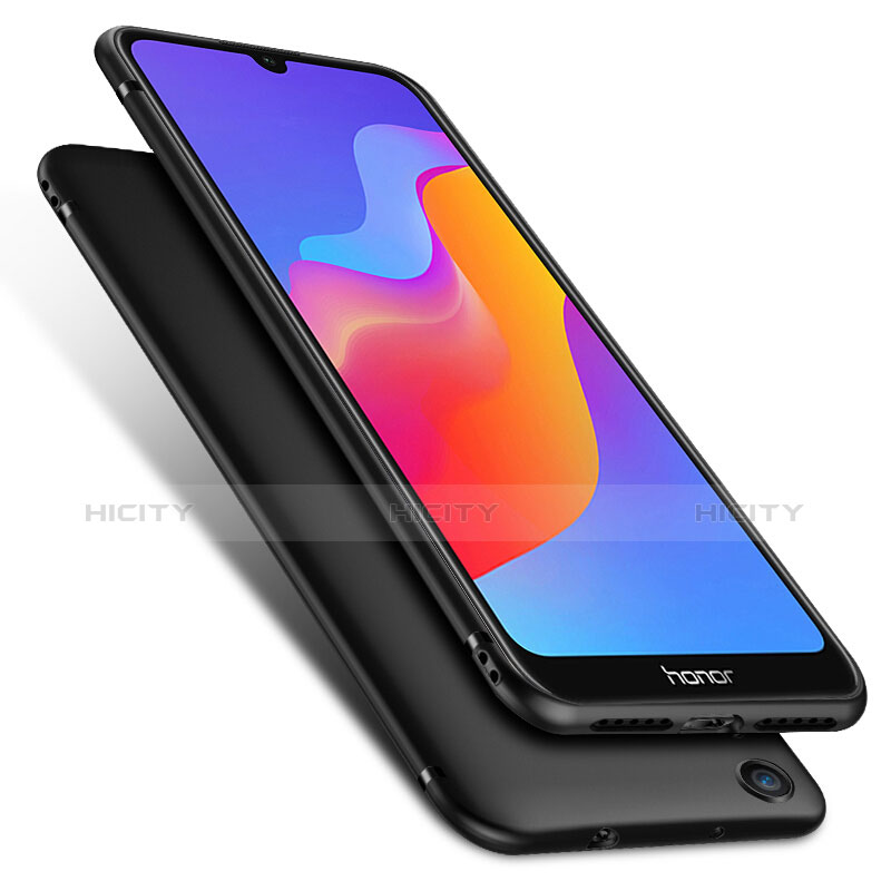 Silikon Hülle Handyhülle Ultra Dünn Schutzhülle S06 für Huawei Honor Play 8A Schwarz