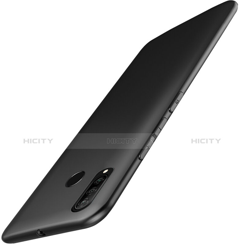 Silikon Hülle Handyhülle Ultra Dünn Schutzhülle S06 für Huawei P30 Lite New Edition Schwarz