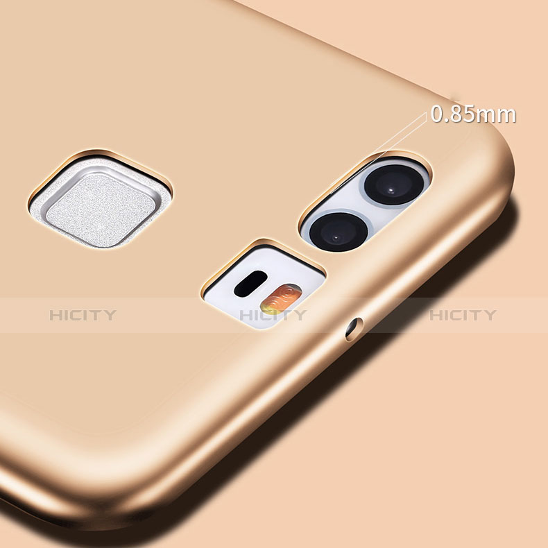 Silikon Hülle Handyhülle Ultra Dünn Schutzhülle S06 für Huawei P9 Gold