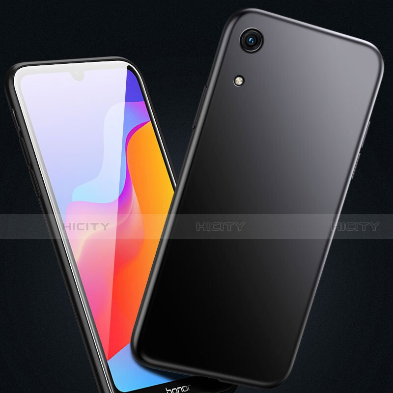 Silikon Hülle Handyhülle Ultra Dünn Schutzhülle S08 für Huawei Y6 Prime (2019) Schwarz