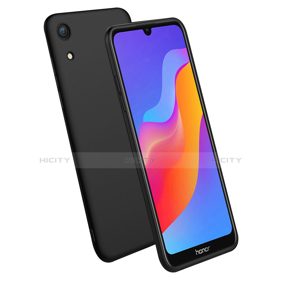 Silikon Hülle Handyhülle Ultra Dünn Schutzhülle S09 für Huawei Y6 (2019) Schwarz