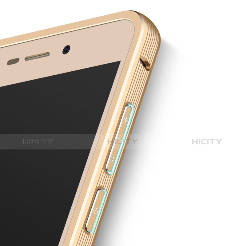 Silikon Hülle Handyhülle Ultra Dünn Schutzhülle Silikon für Xiaomi Redmi 3 Pro Gold