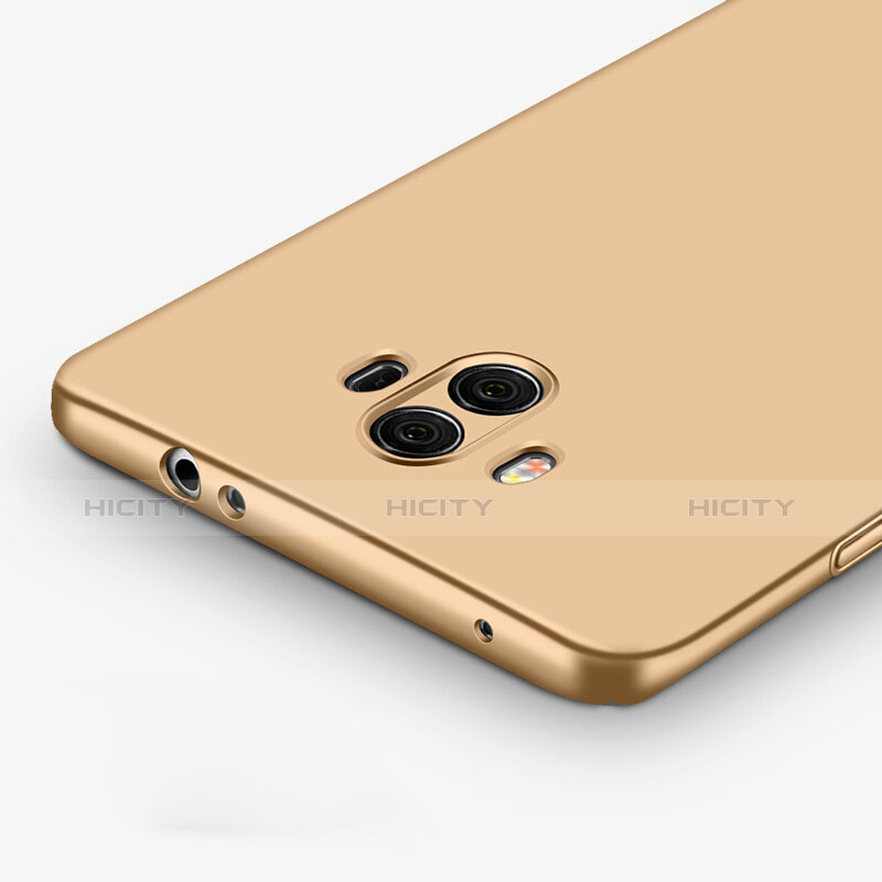 Silikon Hülle Handyhülle Ultra Dünn Schutzhülle Silikon mit Fingerring Ständer für Huawei Mate 10 Gold