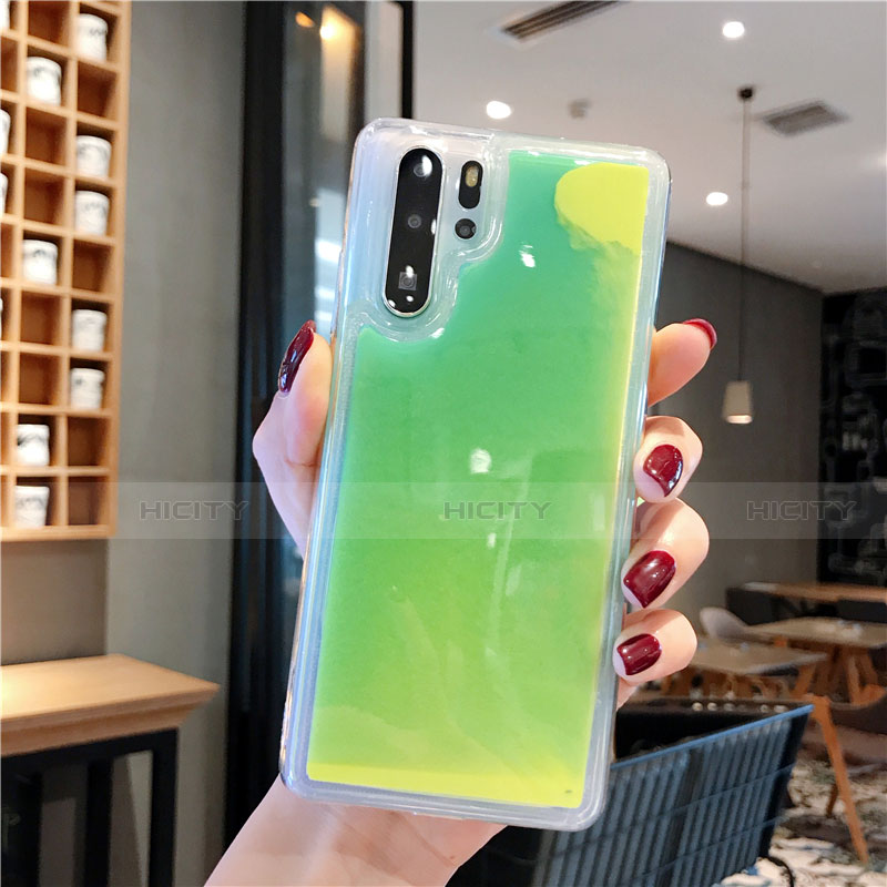 Silikon Hülle Handyhülle Ultra Dünn Schutzhülle Tasche C01 für Huawei P30 Pro Grün