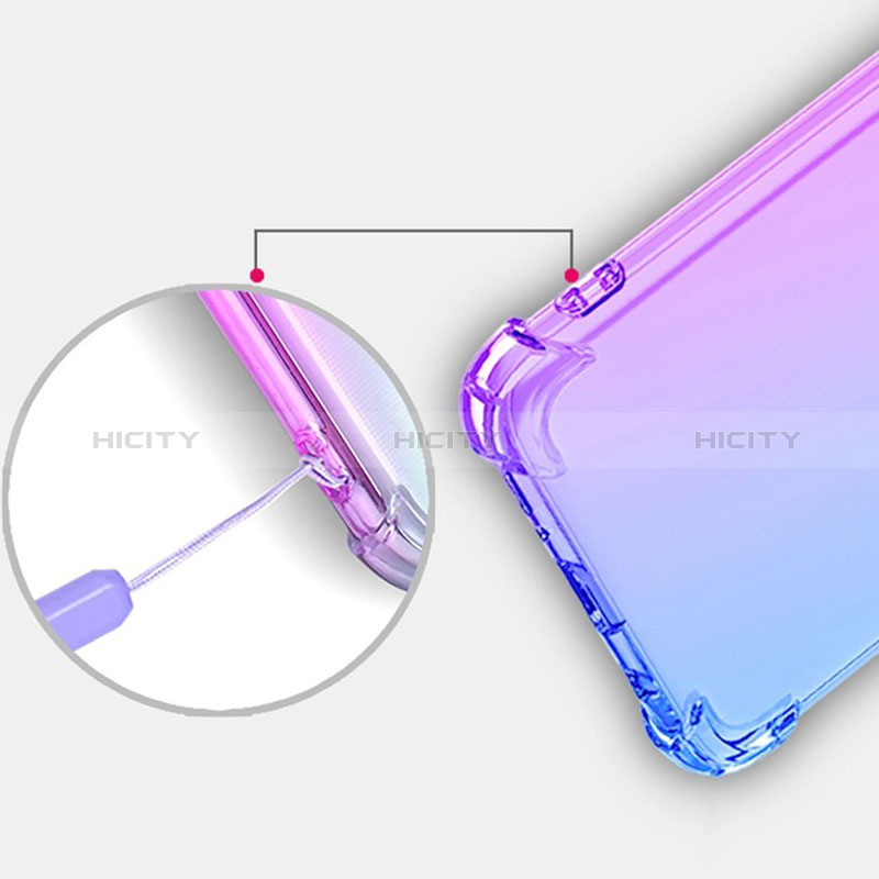 Silikon Hülle Handyhülle Ultra Dünn Schutzhülle Tasche Durchsichtig Transparent Farbverlauf für OnePlus 11 5G groß