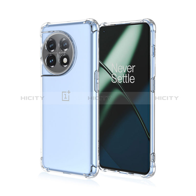 Silikon Hülle Handyhülle Ultra Dünn Schutzhülle Tasche Durchsichtig Transparent Farbverlauf für OnePlus Ace 2 5G Klar Plus