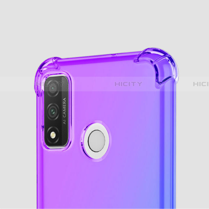 Silikon Hülle Handyhülle Ultra Dünn Schutzhülle Tasche Durchsichtig Transparent Farbverlauf H01 für Huawei Nova Lite 3 Plus