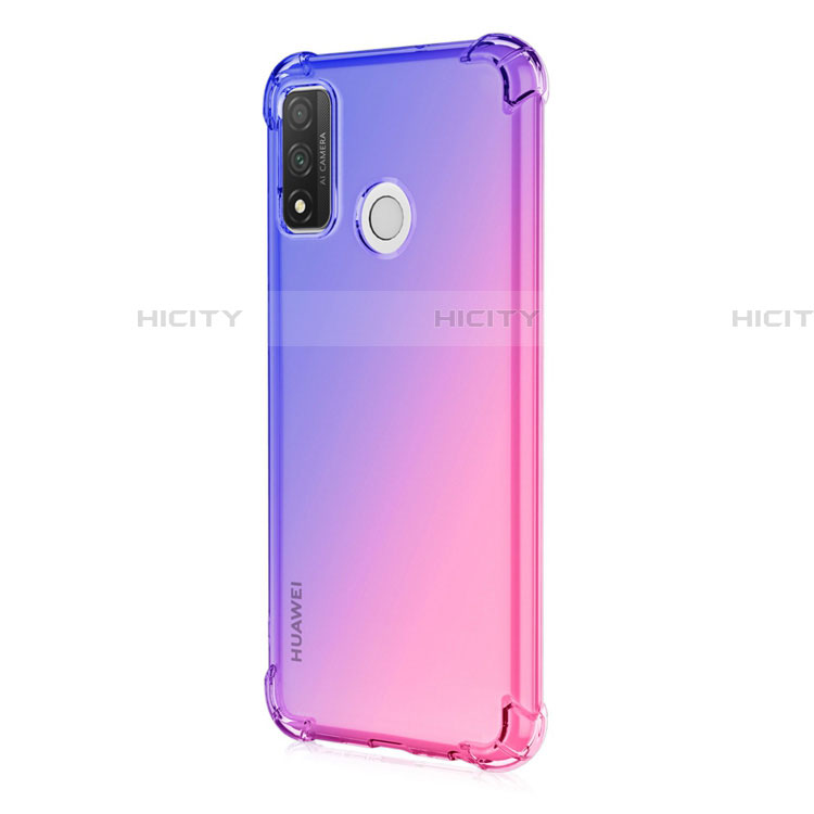 Silikon Hülle Handyhülle Ultra Dünn Schutzhülle Tasche Durchsichtig Transparent Farbverlauf H01 für Huawei Nova Lite 3 Plus groß