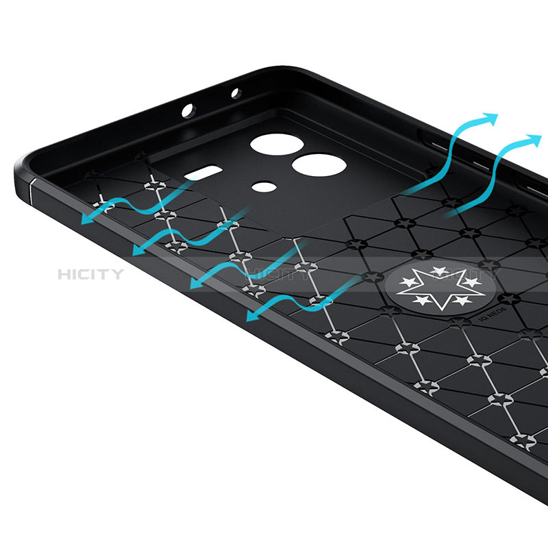 Silikon Hülle Handyhülle Ultra Dünn Schutzhülle Tasche Flexible mit Magnetisch Fingerring Ständer SD2 für Vivo iQOO Neo6 SE 5G