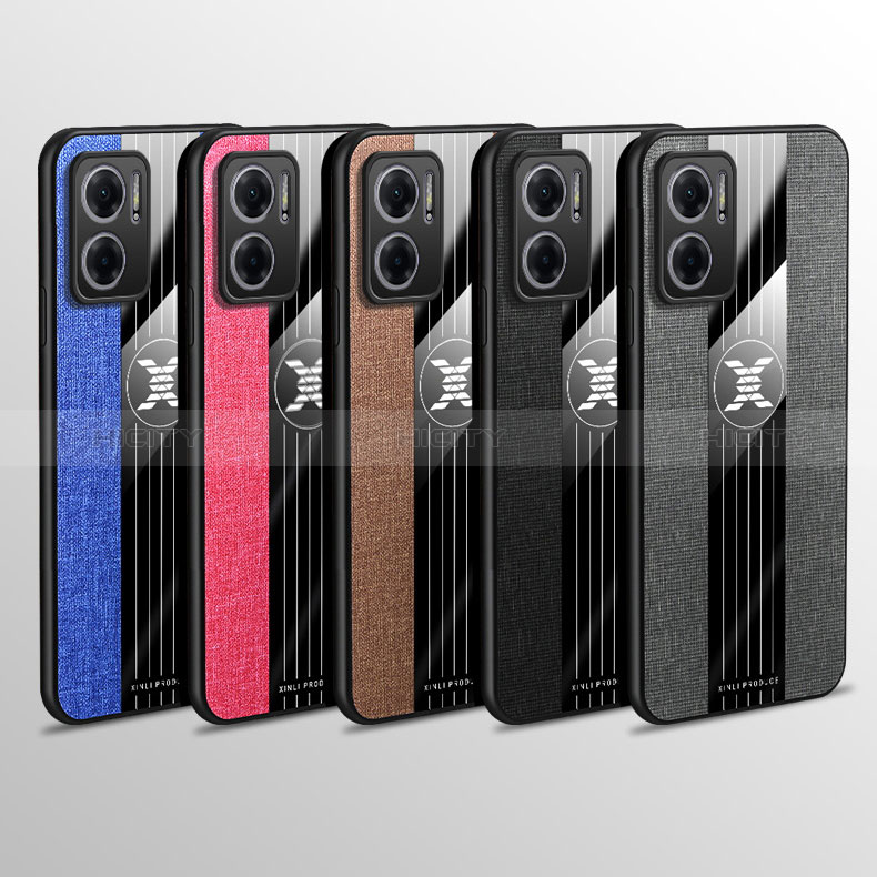 Silikon Hülle Handyhülle Ultra Dünn Schutzhülle Tasche Flexible mit Magnetisch Fingerring Ständer X01L für Xiaomi Redmi 10 5G