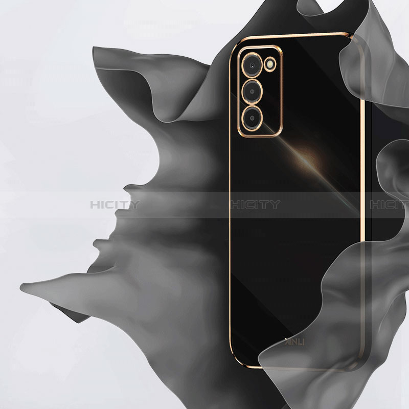 Silikon Hülle Handyhülle Ultra Dünn Schutzhülle Tasche Flexible mit Magnetisch Fingerring Ständer XL1 für Samsung Galaxy F02S SM-E025F