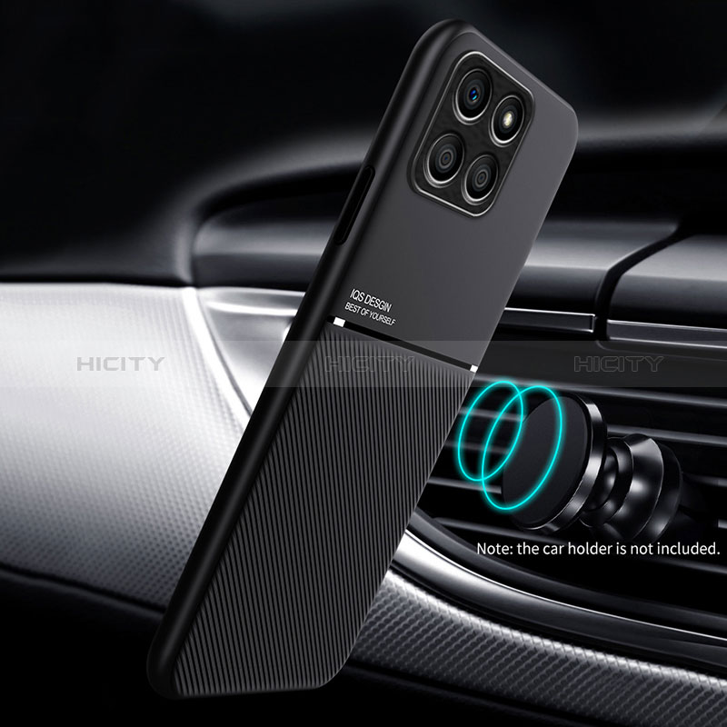 Silikon Hülle Handyhülle Ultra Dünn Schutzhülle Tasche Flexible mit Magnetisch für Huawei Honor X8b groß