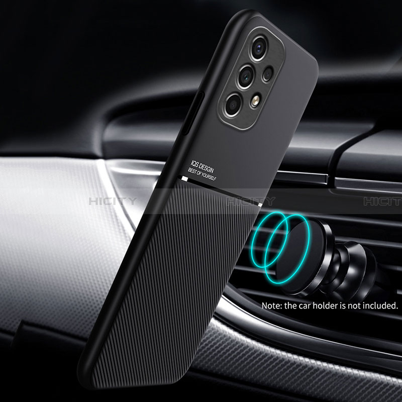 Silikon Hülle Handyhülle Ultra Dünn Schutzhülle Tasche Flexible mit Magnetisch für Samsung Galaxy A13 4G