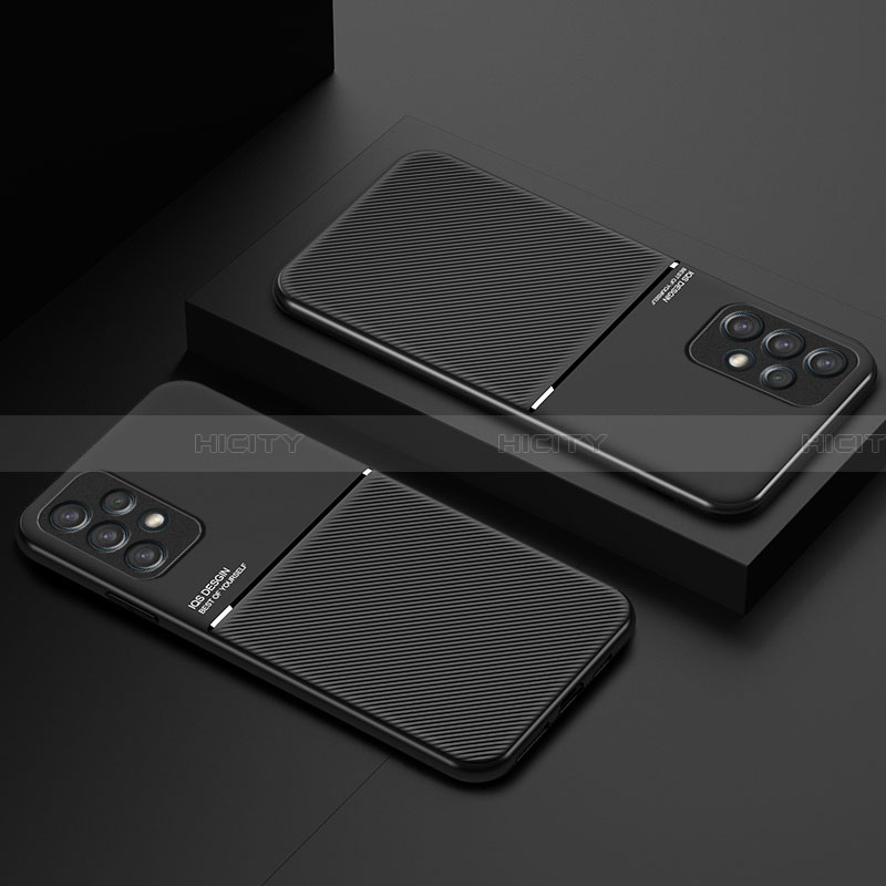 Silikon Hülle Handyhülle Ultra Dünn Schutzhülle Tasche Flexible mit Magnetisch für Samsung Galaxy A32 4G