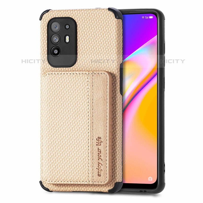 Silikon Hülle Handyhülle Ultra Dünn Schutzhülle Tasche Flexible mit Magnetisch S01D für Oppo A94 5G