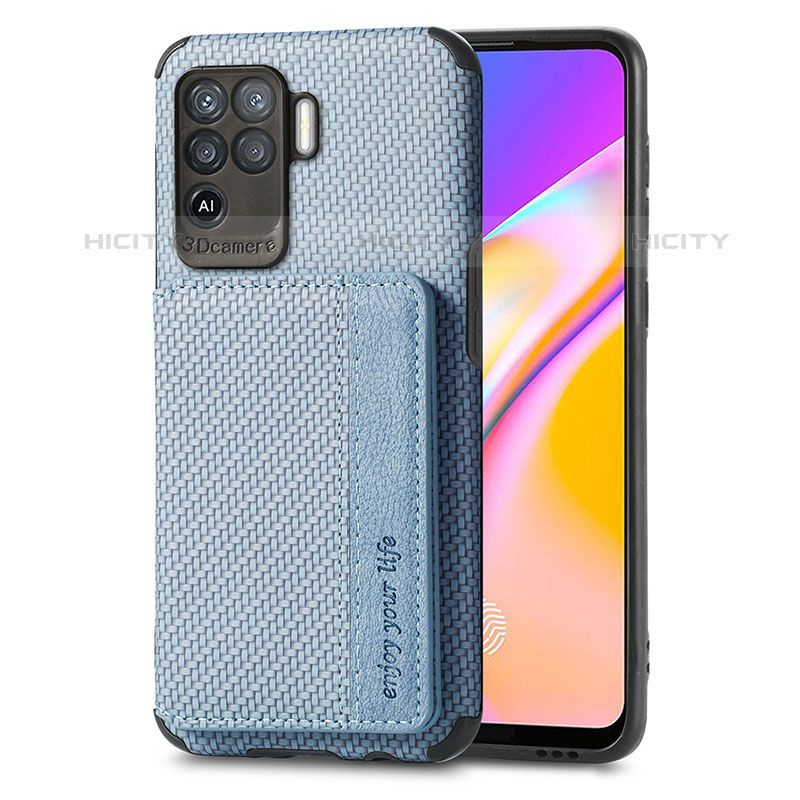 Silikon Hülle Handyhülle Ultra Dünn Schutzhülle Tasche Flexible mit Magnetisch S01D für Oppo F19 Pro