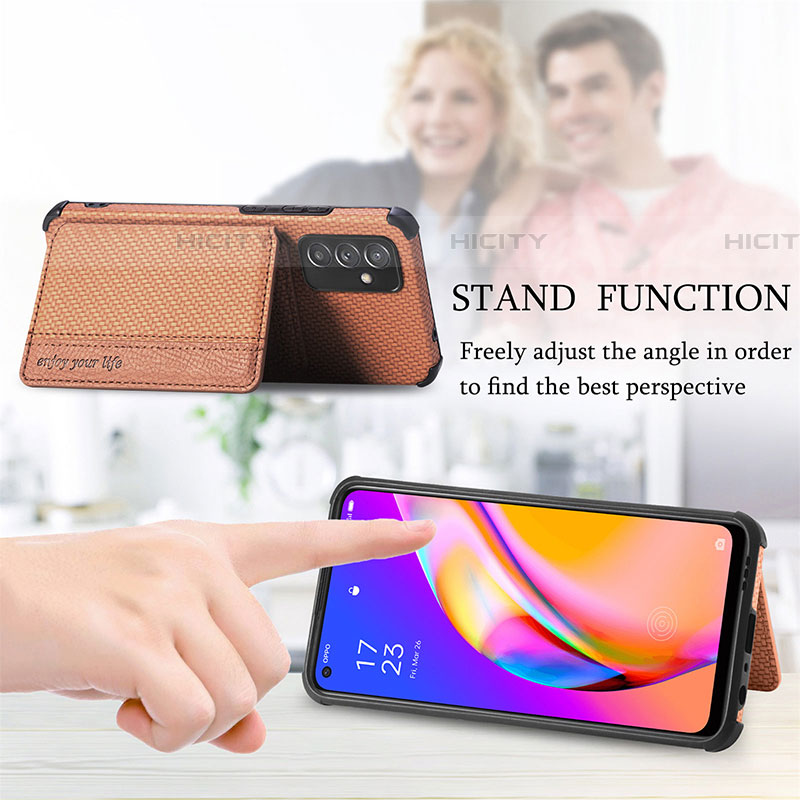 Silikon Hülle Handyhülle Ultra Dünn Schutzhülle Tasche Flexible mit Magnetisch S01D für Samsung Galaxy A24 4G