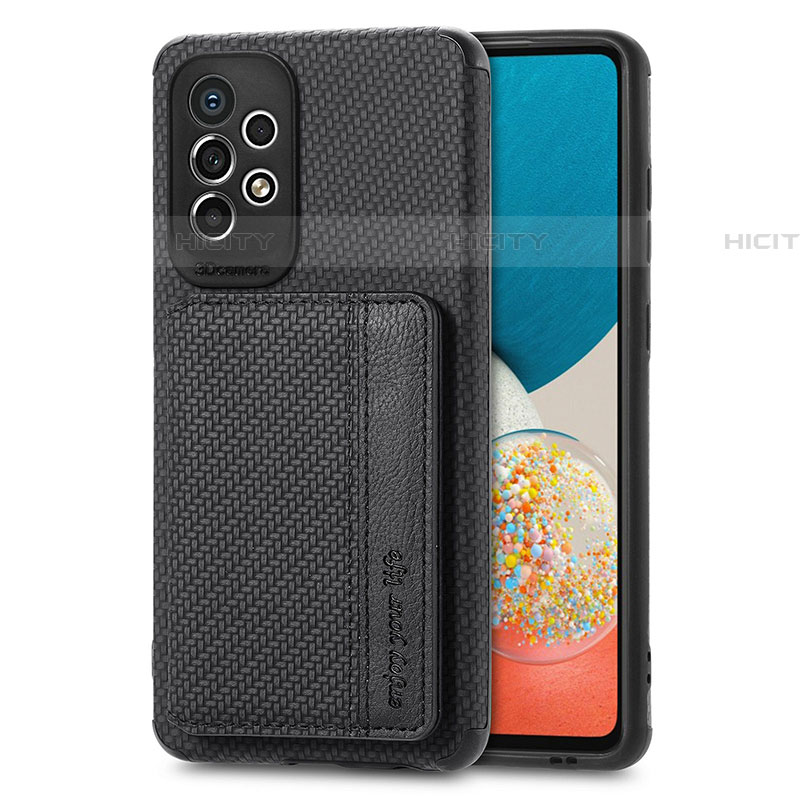 Silikon Hülle Handyhülle Ultra Dünn Schutzhülle Tasche Flexible mit Magnetisch S01D für Samsung Galaxy A53 5G