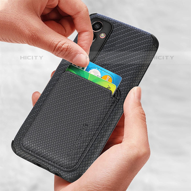 Silikon Hülle Handyhülle Ultra Dünn Schutzhülle Tasche Flexible mit Magnetisch S01D für Samsung Galaxy M13 5G