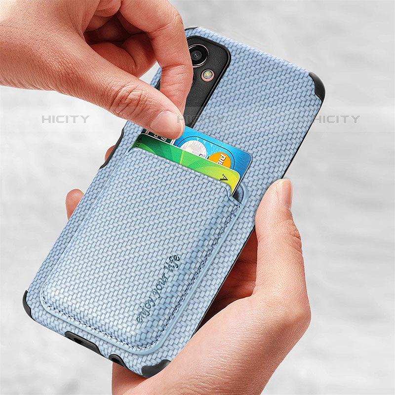 Silikon Hülle Handyhülle Ultra Dünn Schutzhülle Tasche Flexible mit Magnetisch S01D für Samsung Galaxy M13 5G