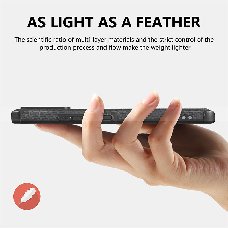 Silikon Hülle Handyhülle Ultra Dünn Schutzhülle Tasche Flexible mit Magnetisch S01D für Xiaomi Poco M4 Pro 5G groß