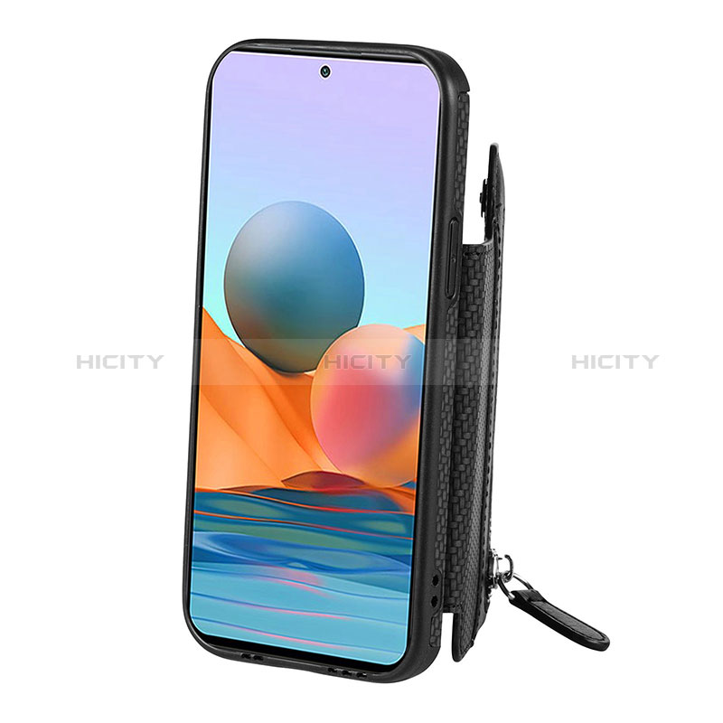 Silikon Hülle Handyhülle Ultra Dünn Schutzhülle Tasche Flexible mit Magnetisch S01D für Xiaomi Redmi Note 10 Pro Max