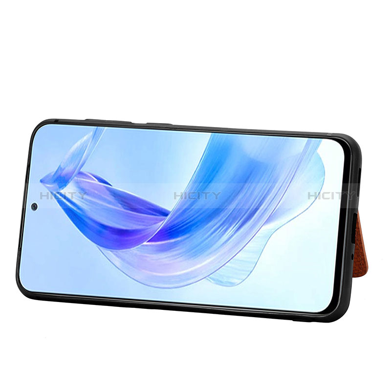 Silikon Hülle Handyhülle Ultra Dünn Schutzhülle Tasche Flexible mit Magnetisch S02D für Huawei Honor 90 Lite 5G groß