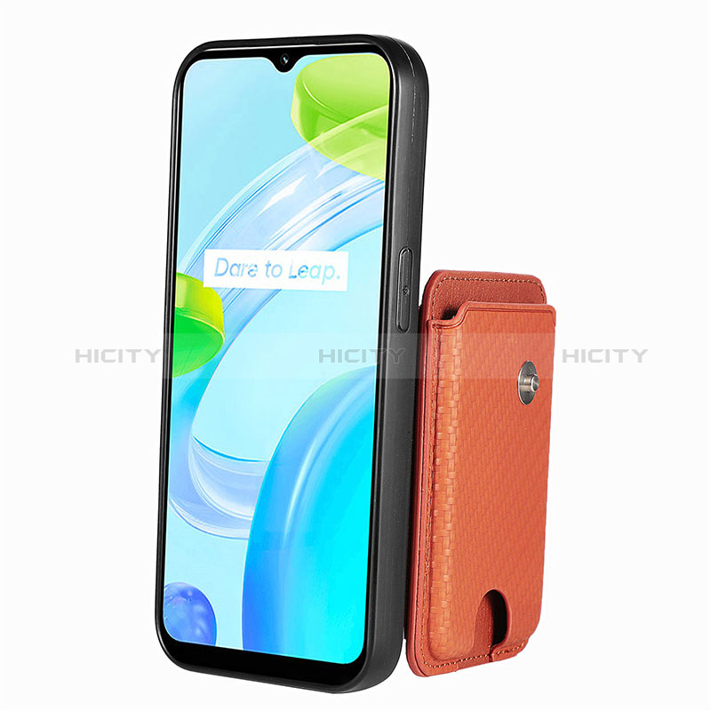 Silikon Hülle Handyhülle Ultra Dünn Schutzhülle Tasche Flexible mit Magnetisch S02D für Realme C30