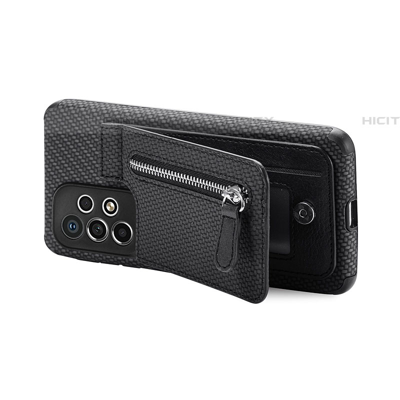 Silikon Hülle Handyhülle Ultra Dünn Schutzhülle Tasche Flexible mit Magnetisch S02D für Samsung Galaxy A53 5G groß