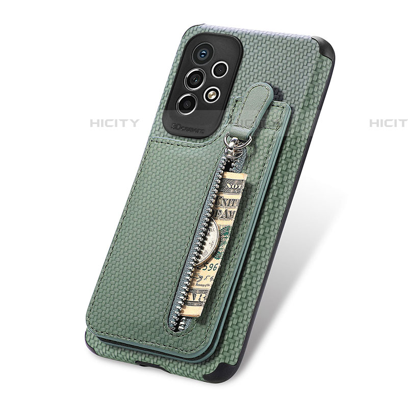 Silikon Hülle Handyhülle Ultra Dünn Schutzhülle Tasche Flexible mit Magnetisch S02D für Samsung Galaxy A53 5G groß