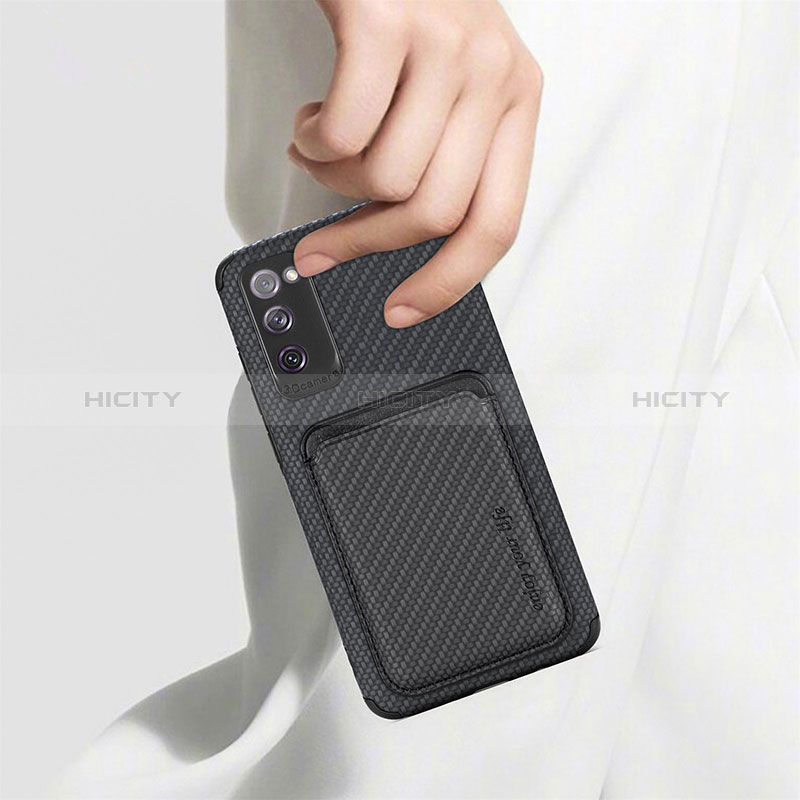 Silikon Hülle Handyhülle Ultra Dünn Schutzhülle Tasche Flexible mit Magnetisch S02D für Samsung Galaxy S20 Lite 5G