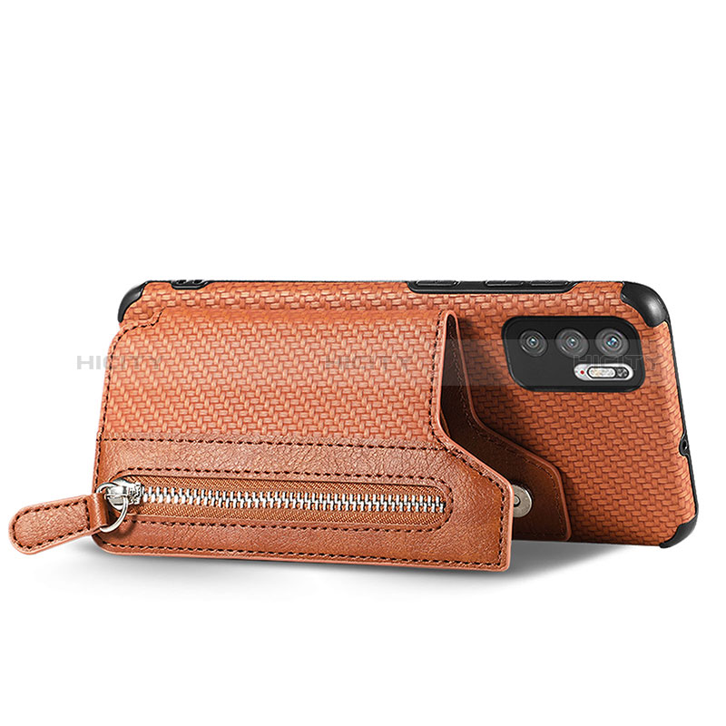 Silikon Hülle Handyhülle Ultra Dünn Schutzhülle Tasche Flexible mit Magnetisch S02D für Xiaomi POCO M3 Pro 5G