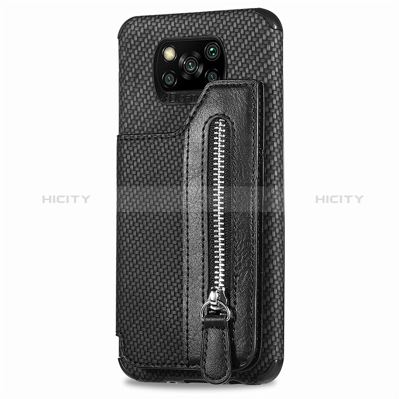 Silikon Hülle Handyhülle Ultra Dünn Schutzhülle Tasche Flexible mit Magnetisch S02D für Xiaomi Poco X3