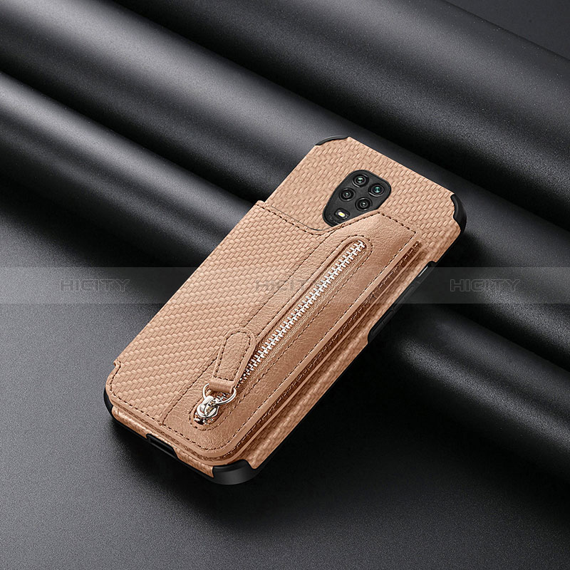 Silikon Hülle Handyhülle Ultra Dünn Schutzhülle Tasche Flexible mit Magnetisch S02D für Xiaomi Redmi Note 9 Pro Max