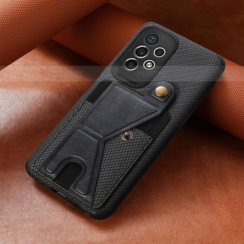 Silikon Hülle Handyhülle Ultra Dünn Schutzhülle Tasche Flexible mit Magnetisch S03D für Samsung Galaxy A73 5G