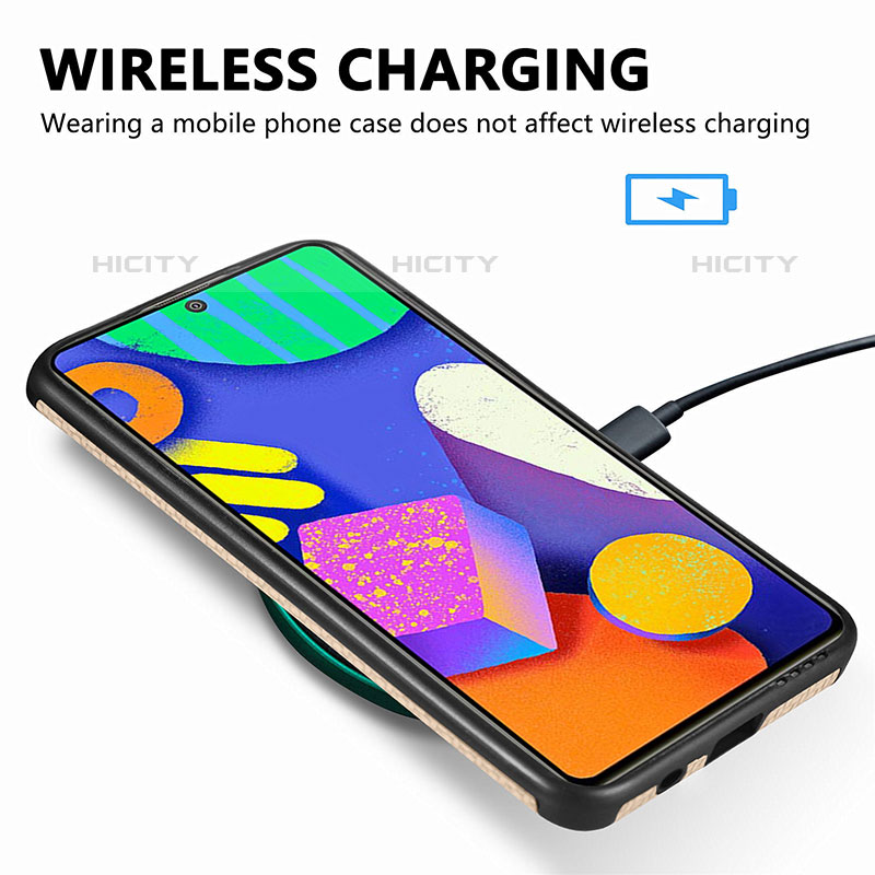 Silikon Hülle Handyhülle Ultra Dünn Schutzhülle Tasche Flexible mit Magnetisch S03D für Samsung Galaxy M62 4G groß