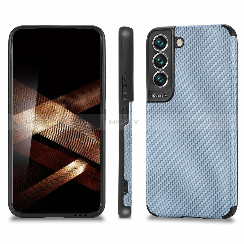 Silikon Hülle Handyhülle Ultra Dünn Schutzhülle Tasche Flexible mit Magnetisch S03D für Samsung Galaxy S24 5G
