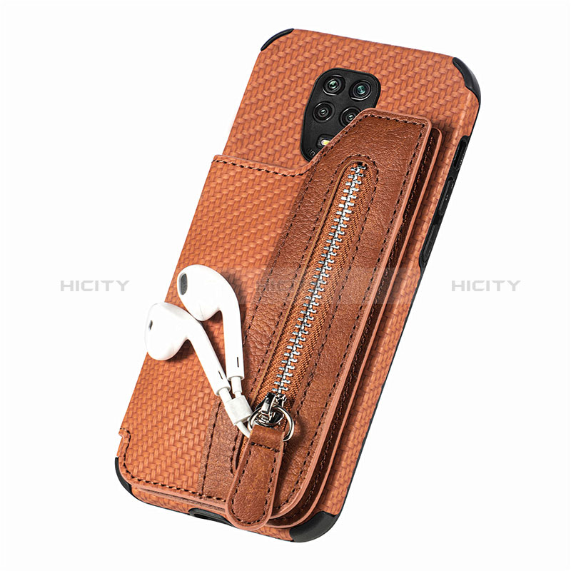 Silikon Hülle Handyhülle Ultra Dünn Schutzhülle Tasche Flexible mit Magnetisch S03D für Xiaomi Redmi Note 9S