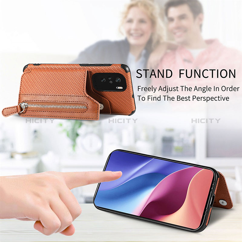 Silikon Hülle Handyhülle Ultra Dünn Schutzhülle Tasche Flexible mit Magnetisch S04D für Xiaomi Mi 11X Pro 5G