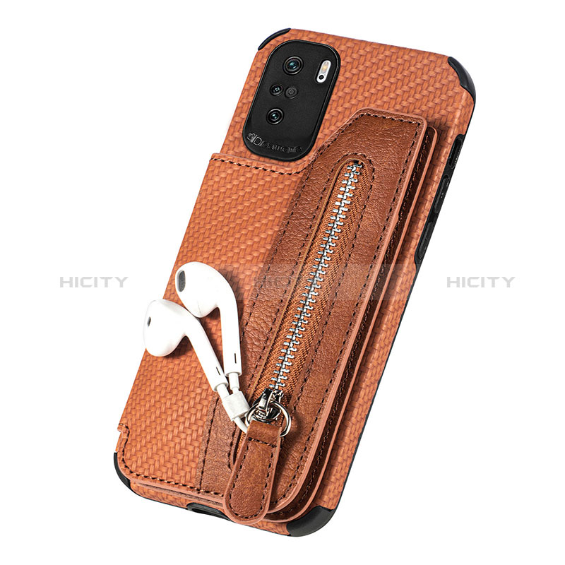 Silikon Hülle Handyhülle Ultra Dünn Schutzhülle Tasche Flexible mit Magnetisch S04D für Xiaomi Redmi K40 Pro 5G