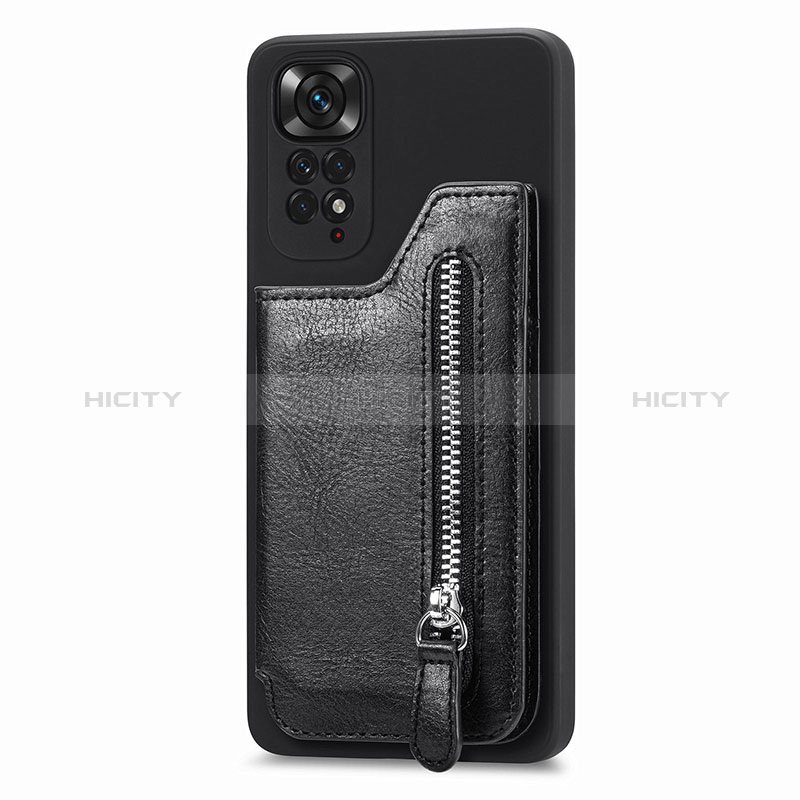 Silikon Hülle Handyhülle Ultra Dünn Schutzhülle Tasche Flexible mit Magnetisch S04D für Xiaomi Redmi Note 11S 4G groß