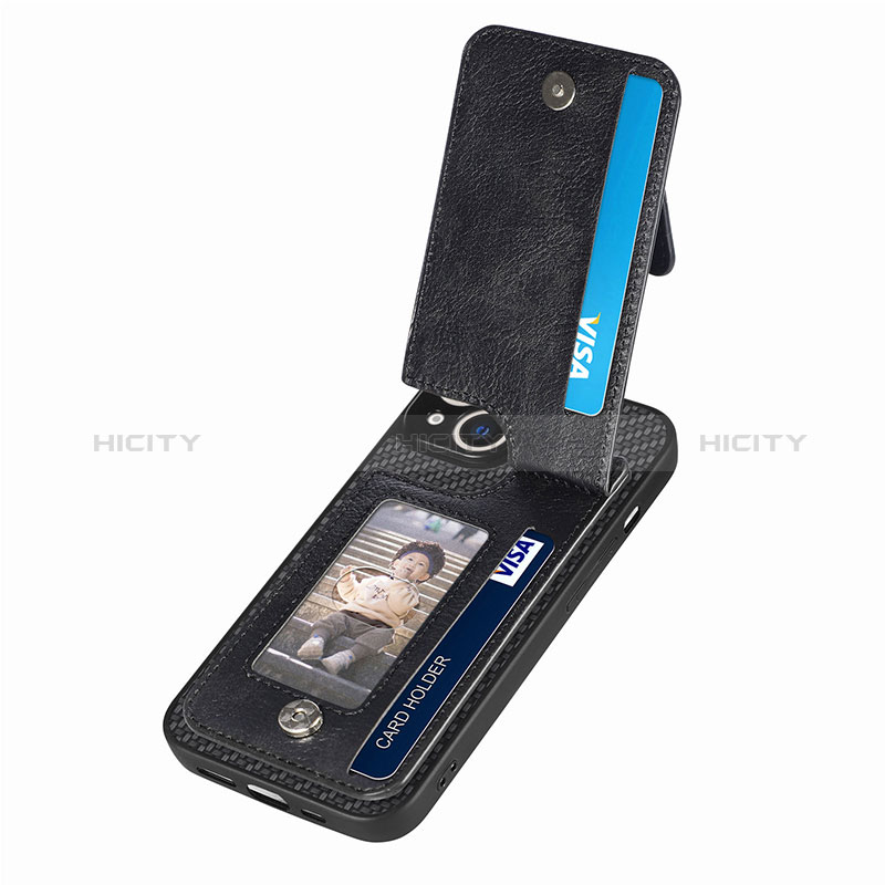 Silikon Hülle Handyhülle Ultra Dünn Schutzhülle Tasche Flexible mit Magnetisch S05D für Apple iPhone 14 Plus
