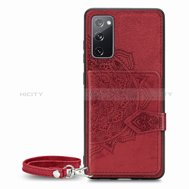 Silikon Hülle Handyhülle Ultra Dünn Schutzhülle Tasche Flexible mit Magnetisch S05D für Samsung Galaxy S20 Lite 5G