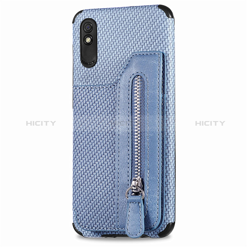 Silikon Hülle Handyhülle Ultra Dünn Schutzhülle Tasche Flexible mit Magnetisch S05D für Xiaomi Redmi 9i groß