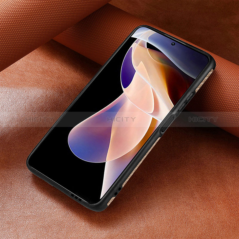 Silikon Hülle Handyhülle Ultra Dünn Schutzhülle Tasche Flexible mit Magnetisch S06D für Xiaomi Redmi Note 11 Pro+ Plus 5G groß