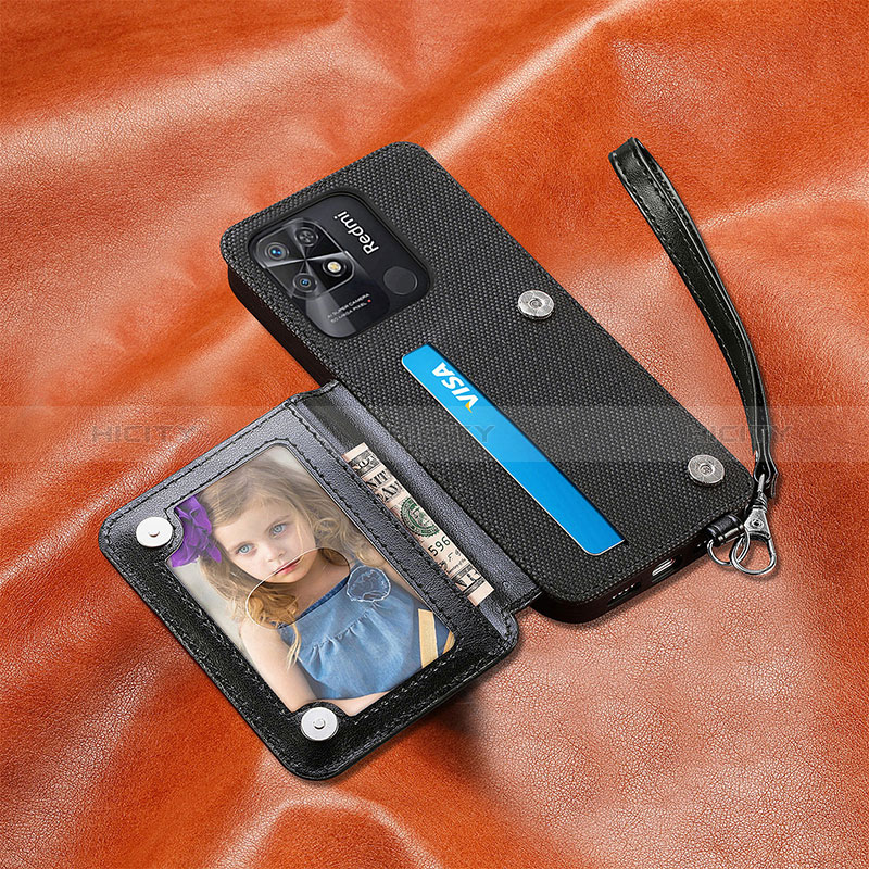 Silikon Hülle Handyhülle Ultra Dünn Schutzhülle Tasche Flexible mit Magnetisch S07D für Xiaomi Redmi 10 Power