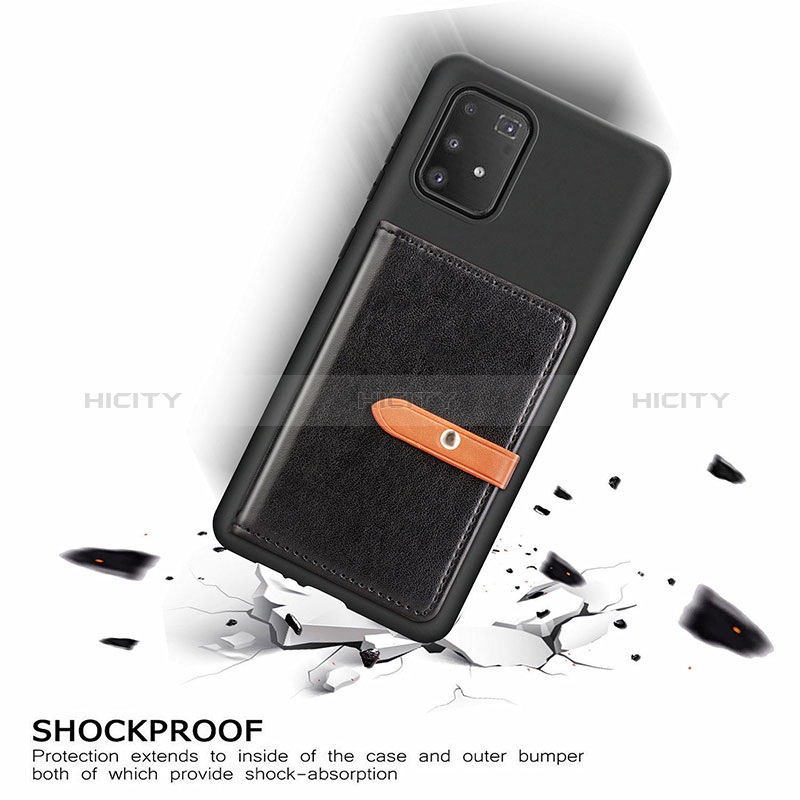 Silikon Hülle Handyhülle Ultra Dünn Schutzhülle Tasche Flexible mit Magnetisch S10D für Samsung Galaxy M80S