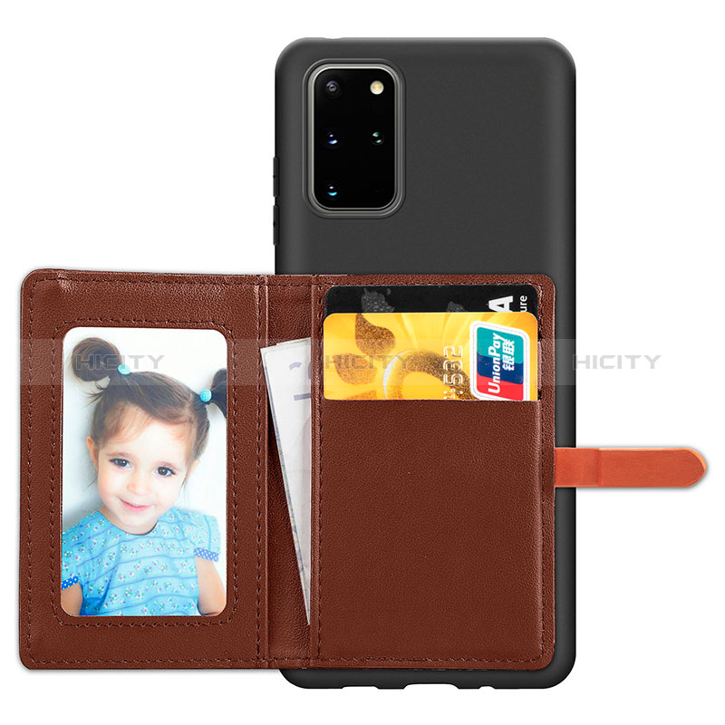 Silikon Hülle Handyhülle Ultra Dünn Schutzhülle Tasche Flexible mit Magnetisch S12D für Samsung Galaxy S20 Plus